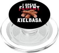 Poland I Speak Fluent Kielbasa Funny Polish Humor PopSockets PopGrip for MagSafe