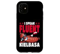 Poland I Speak Fluent Kielbasa Polish Flag Case for iPhone 11