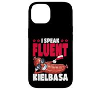 Poland I Speak Fluent Kielbasa Polish Flag Case for iPhone 14