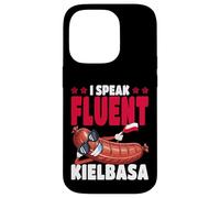 Poland I Speak Fluent Kielbasa Polish Flag Case for iPhone 14 Pro