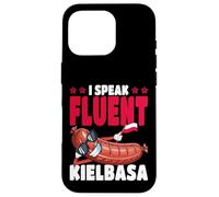 Poland I Speak Fluent Kielbasa Polish Flag Case for iPhone 16 Pro
