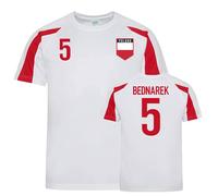 Poland Junior Sports Training Jerseys - Bednarek 5 | Size: 5-6 Years Poland Multicolor 5-6 Years