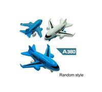 (Poland) New A380 Pull Back Aircraft Resistant To Falling Infant Toys Small Aircraft