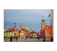 Poland Old Town Warsaw Puzzle 500 Pieces Game Artwork Travel Souvenir 52x38CM