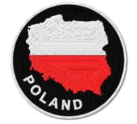 Poland Patch for Clothes - Embroidered Iron on Patch for Backpack Jacket - Fabric Sports Patches for Clothes Souvenirs & Gifts ID45095
