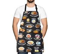 Poland Pierogi Europe Cuisine Lover Kitchen Apron Mom Dad BFF Polish Food Cooking Travel New Home Gift (Cuisine Lover)