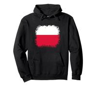 Poland Polish Flag Krakow Warsaw Vacation Men Women Kids Pullover Hoodie