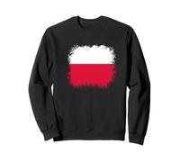 Poland Polish Flag Krakow Warsaw Vacation Men Women Kids Sweatshirt