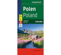 Poland Road Map - 1:500,000 scale