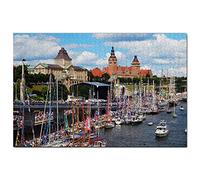 Poland Stettin Puzzle 2000 Piecesen Puzzle Adult Game Graphics Travel Souvenir 70x100CM