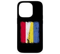 Poland Ukraine Half Flag Polish Ukrainian Heritage Case for iPhone 14 Pro