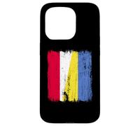 Poland Ukraine Half Flag Polish Ukrainian Heritage Case for iPhone 15 Pro
