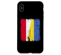 Poland Ukraine Half Flag Polish Ukrainian Heritage Case for iPhone XS Max