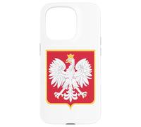 Poland White Eagle Coat Of Arms Polska Polish Family Case for iPhone 15 Pro