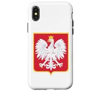 Poland White Eagle Coat Of Arms Polska Polish Family Case for iPhone X/XS