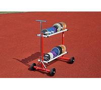 Polanik Discus Rack - Moveable Model - 26 Discuses - Discus Throwing