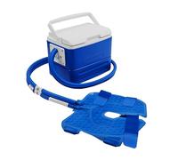 Polar Active Ice 3.0 Cold Therapy Ice Machine System with Programmable Timer, Knee and Joint Compression Pad, Lightweight 9 Quart Cooler, Quiet Pump, Strong Cryotherapy Pain Relief Treatment
