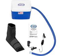 Polar Active Ice 3.0 Cold Therapy Ice Machine with Programmable Timer, Foot and Ankle Therapy Pad, 9 Liter Lightweight Cooler, Silent Pump,