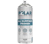 Polar All Surface Primer Matt White 400ml - Interior and Exterior Professional Primer - Universal Surface Preparation for Multiple Materials