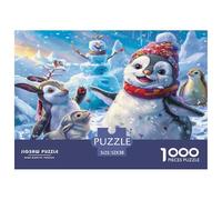 Polar Animals Jigsaw Educational Games - 1000 Pieces Jigsaw Puzzles Wildlife: Fun Challenge Great Gift for Adults, Home Decor Puzzle 52x38cm/1000pcs