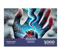 Polar Bear, 1000-piece Jigsaw Puzzle, Challenging Yet Relaxing Game, Great for Display Or Thoughtful Gifting, Suitable for Ages 12+, 70x50cm/1000pcs