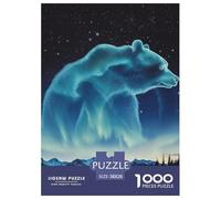 Polar Bear 1000pcs Animation Paper Jigsaw Puzzle Puzzle What Happens Next Puzzle Educational Games for Adults And Kids 38x26cm/1000pcs