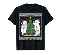 Polar Bear Christmas Ugly Sweater, Cute White Bear Xmas T-Shirt