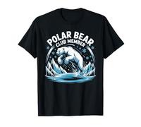 Polar Bear Club Member Unique Polar Bear Graphic T-Shirt