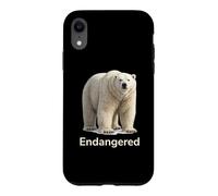 Polar Bear Endangered Animal Species Case for iPhone XR