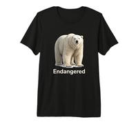 Polar Bear Endangered Animal Species Premium T-Shirt