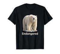 Polar Bear Endangered Animal Species T-Shirt