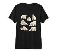 Polar Bear Family Premium T-Shirt