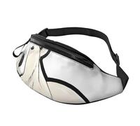 (Polar Bear) Fanny Pack Waist Bag Adjustable Shoulder Strap Bum Bag for Men Women Travel Hiking Running