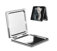 Polar Bear Fashion And Exquisite Pocket Mirror, Compact And Practical