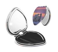 Polar Bear Fashion And Exquisite Pocket Mirror, Compact And Practical