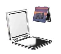 Polar Bear Fashion And Exquisite Pocket Mirror, Compact And Practical