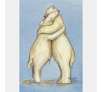 Polar Bear Hug (Blank Any Occasion/Birthday Card)
