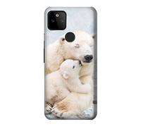 Polar Bear Hug Family Case Cover For Google Pixel 5A 5G