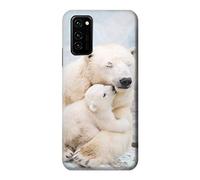 Polar Bear Hug Family Case Cover For Honor V30 Pro