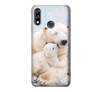 Polar Bear Hug Family Case Cover For LG W10