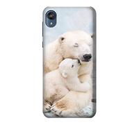 Polar Bear Hug Family Case Cover For Motorola Moto E6, Moto E (6th Gen)