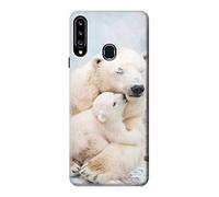 Polar Bear Hug Family Case Cover For Samsung Galaxy A20s