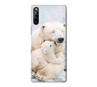 Polar Bear Hug Family Case Cover For Sony Xperia L5