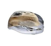 Polar Bear in The Snow Sports Sweatband, Unisex Headbands for Men and Women,Stretchy, Breathable, and Moisture-Wicking