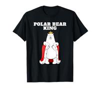 Polar Bear King | Boys Polar Bear Design | Mens Polar Bear T-Shirt