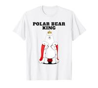 Polar Bear King | Boys Polar Bear Tshirt | Mens Polar Bear T-Shirt