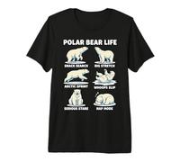 Polar Bear Life Polar Bear Lover Arctic Animal Premium T-Shirt
