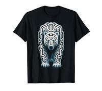 Polar Bear Mandala Animal Art Polar Bear T-Shirt
