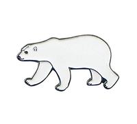 Polar Bear Metal Enamel Pin Badge Lapel Brooch Artic Wildlife