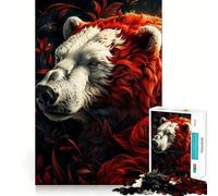 Polar Bear My Funny Friend 1000 Piece Jigsaw Puzzles for Adults Smart Reason Toy Quiet Fun Smooth Edge Festival Gift (38x52cm)